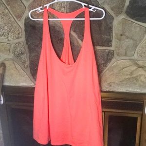 3X  orange(Peachy)racer back NWOT